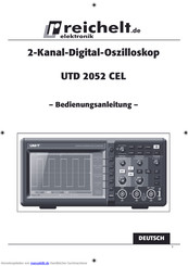 Reichelt Elektronik UTD 2052 CEL Bedienungsanleitung