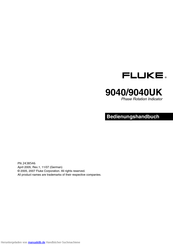 Fluke 9040UK Bedienungshandbuch