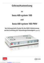 boso ABI-system 100 PWV Gebrauchsanweisung