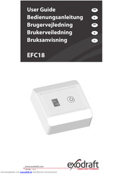 exodraft EFC18 Bedienungsanleitung