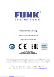 FUNK FV 800 Betriebsanleitung