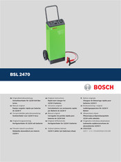Bosch BSL 2470 Originalbetriebsanleitung