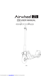 Airwheel Z5 Bedienungsanleitung