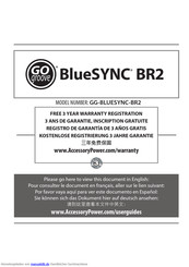 GOgroove BlueSYNC BR2 Bedienungsanleitung
