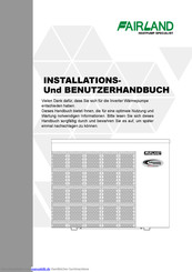 Fairland IPH70 Installations- Und Benutzerhandbuch