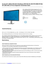 Dell UltraSharp UP3216Q Beschreibung