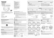 Panasonic WV-X4571L Installationshandbuch