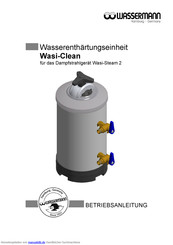 Wassermann Wasi-Clean Betriebsanleitung