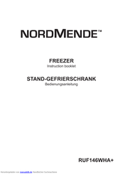 Nordmende RUF146WHA+ Bedienungsanleitung