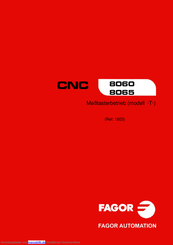 Fagor CNC 8060 T Bedienungsanleitung