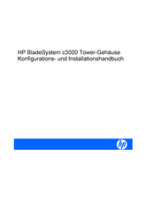 HP BladeSystem c3000 Installationshandbuch
