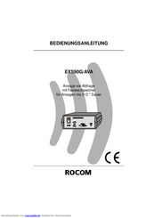 Rocom EXS90G/AVA Bedienungsanleitung