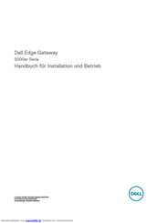 Dell Edge 5100 Handbuch Für Installation Und Betrieb