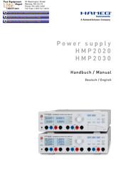 Hameg HMP 2030 Handbuch