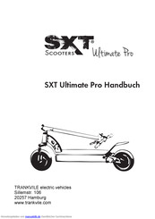 SXT Scooters SXT Ultimate Pro Handbuch