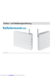 Betting und Buss RolloAutomat Basis Einbau- Und Bedienungsanleitung