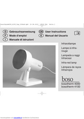 boso bosotherm 4000 Gebrauchsanweisung