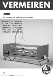Vermeiren Luna Deluxe Gebrauchsanweisung