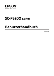 Epson SC-F 9200 Series Benutzerhandbuch