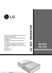 LG RD-JT91 Bedienungsanleitung