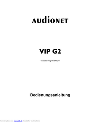 Audionet VIP G2 Bedienungsanleitung