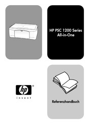 Hp PSC 1200 Series Referenzhandbuch