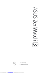 Asus ZenWatch 3 Handbuch