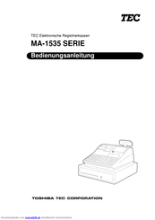 TEC MA-1535 SERIE Bedienungsanleitung