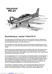 Pilatus PC-21 Bauanleitung
