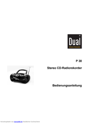 Dual P 38 Bedienungsanleitung