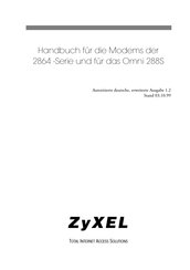 ZyXEL Communications Omni 288S Handbuch