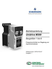 emerson Unidrive m300 Betriebsanleitung