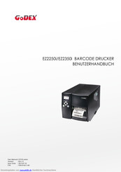 Godex EZ2350i Benutzerhandbuch