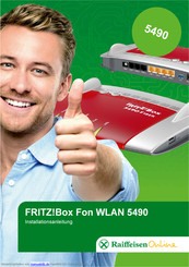 Fritz! Box Fon WLAN 5490 Installationsanleitung