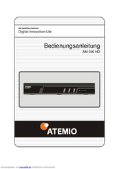 Atemio AM 500 HD Bedienungsanleitung