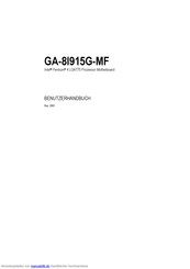 Gigabyte GA-8I915G-MF Benutzerhandbuch