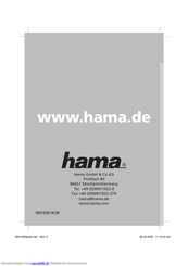 Hama RX 2 Handbuch