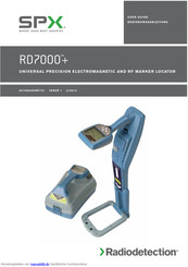 radiodetection rd7000+ Bedienungsanleitung