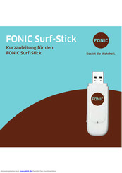 Fonic Surf-Stick Kurzanleitung