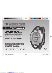 CICLOSPORT CP 16is Bedienungsanleitung