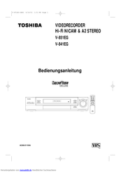 Toshiba V-841EG Bedienungsanleitung