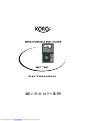 XORO HSD 7100 Benutzerhandbuch
