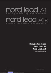 Clavia Nord Lead A1R Benutzerhandbuch