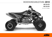 KTM 450 SX ATV Bedienungsanleitung