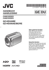 JVC GZ-HD320BE Handbuch