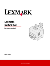 Lexmark E320 Benutzerhandbuch