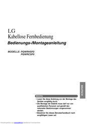 LG PQWRCSF0 Bedienungsanleitung