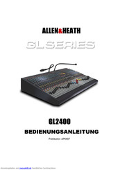 ALLEN & HEATH GL2400 Bedienungsanleitung