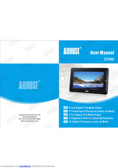 August DTV905 Handbuch