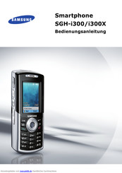 Samsung SGH-i300X Bedienungsanleitung